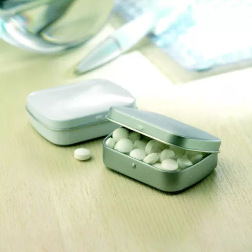 Easy tin silver w/mints BRISE