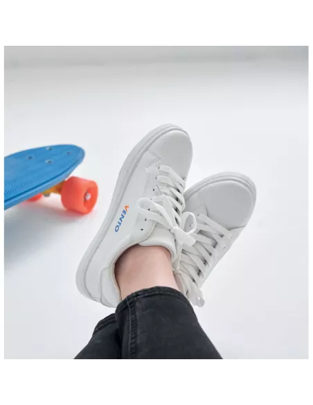 Zapatillas en PU 39 BLANCOS