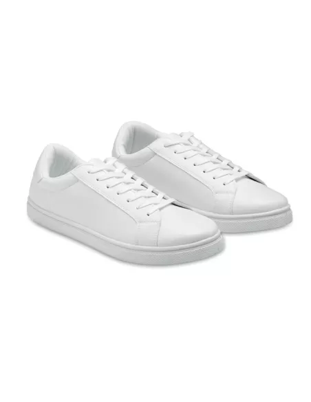 Zapatillas en PU 44 BLANCOS