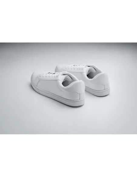 Zapatillas en PU 44 BLANCOS
