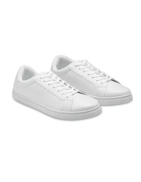 Zapatillas en PU 45 BLANCOS