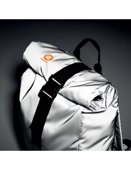 Mochila Rolltop reflectante BRIGHT ROLLPACK