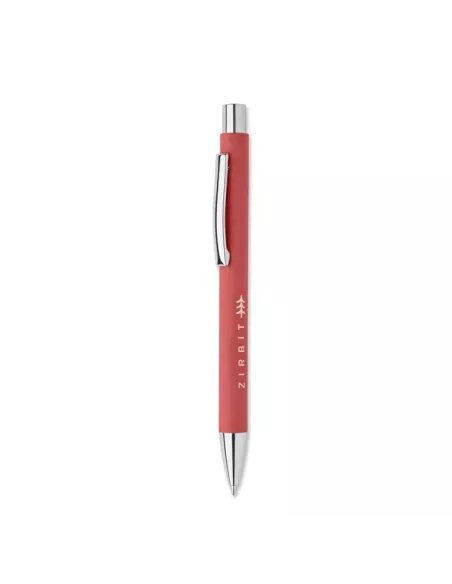 Recycled paper push ball pen OLYMPIA
