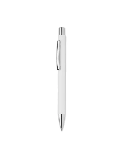 Recycled paper push ball pen OLYMPIA