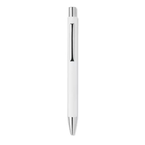 Recycled paper push ball pen OLYMPIA