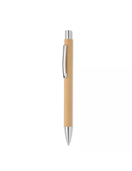 Recycled paper push ball pen OLYMPIA