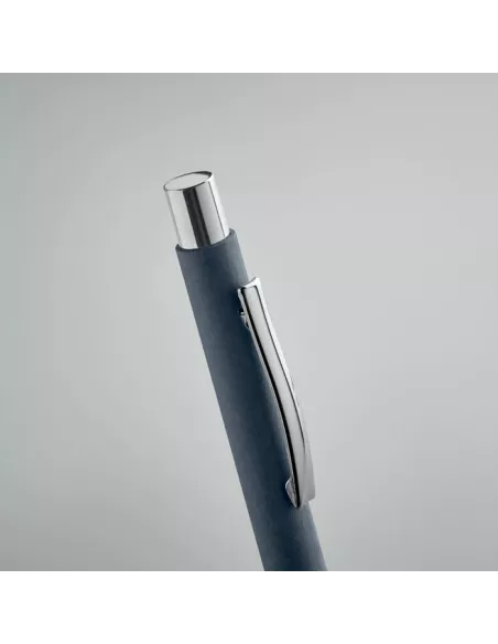 Recycled paper push ball pen OLYMPIA