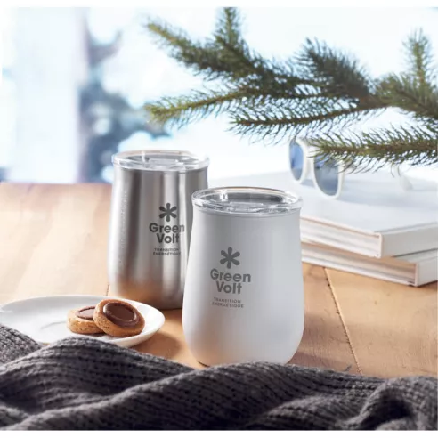 Recycled stainless steel mug URSA