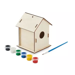 Kit pajarera de madera DIY PAINTHOUSE