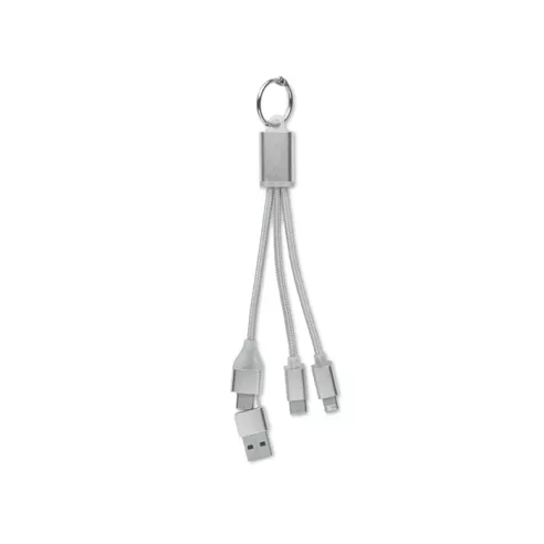 4 in 1 charging cable type C BLUE