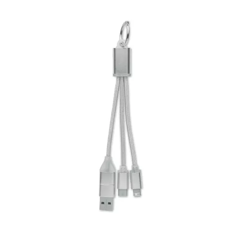 4 in 1 charging cable type C BLUE
