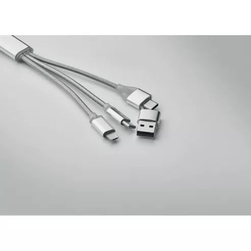 4 in 1 charging cable type C BLUE