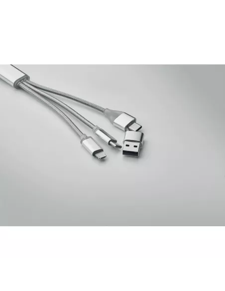4 in 1 charging cable type C BLUE