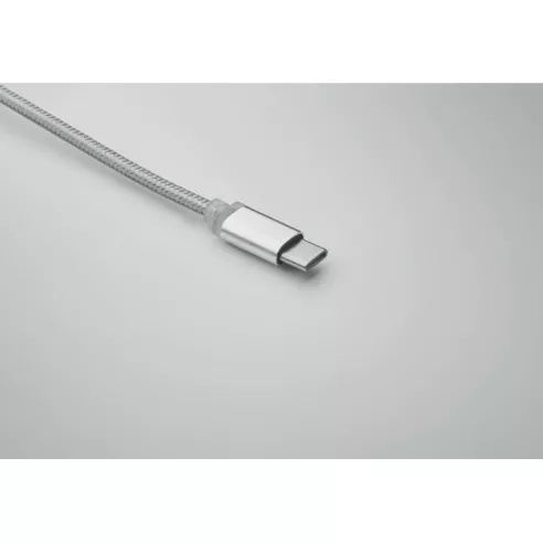 4 in 1 charging cable type C BLUE