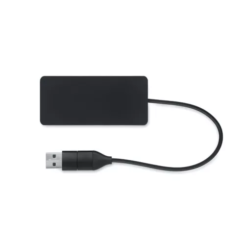 3 port USB hub with 20cm cable HUB-C