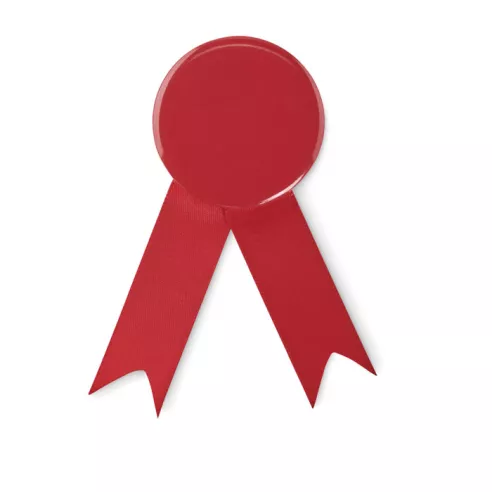 Ribbon style badge pin LAZO