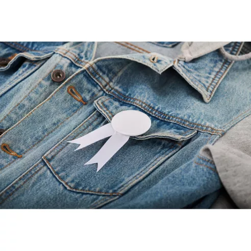 Ribbon style badge pin LAZO