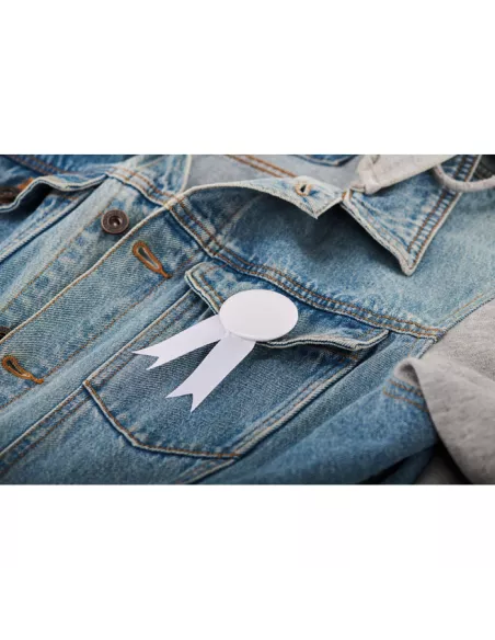 Ribbon style badge pin LAZO