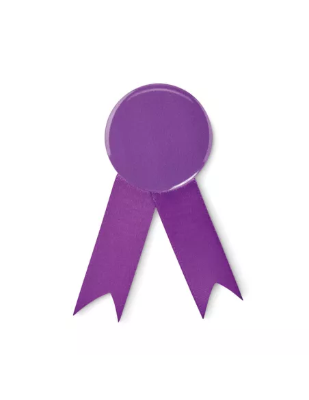Ribbon style badge pin LAZO
