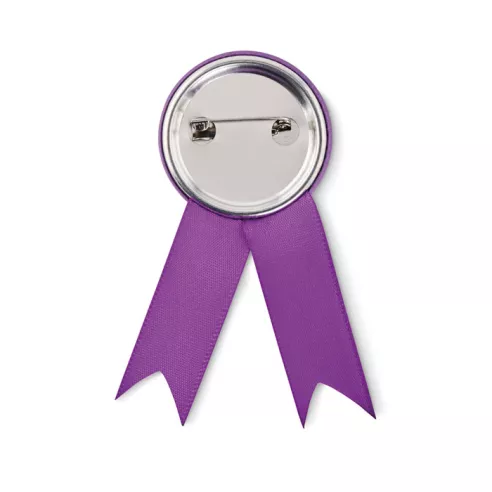 Ribbon style badge pin LAZO