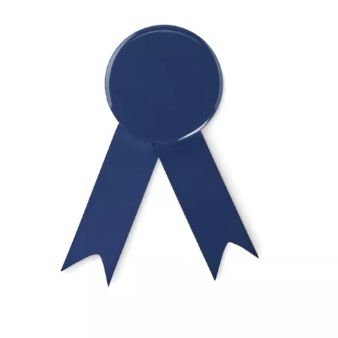 Ribbon style badge pin LAZO