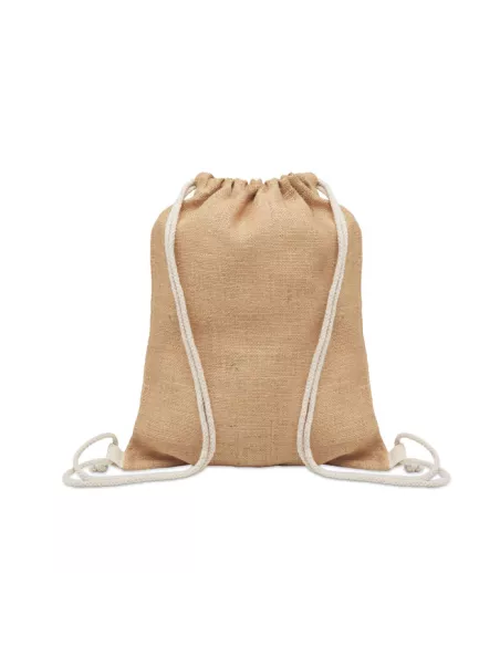 Jute drawstring bag FUKURO
