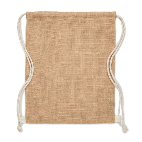 Jute drawstring bag FUKURO