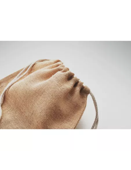 Jute drawstring bag FUKURO
