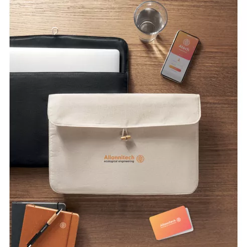 Funda portátil 15" algodón COTIN