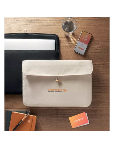 Funda portátil 15" algodón COTIN