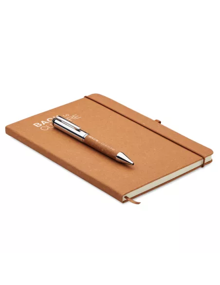 Recycled leather notebook set ELEGANOTE