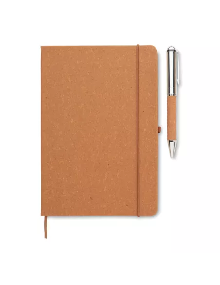 Recycled leather notebook set ELEGANOTE
