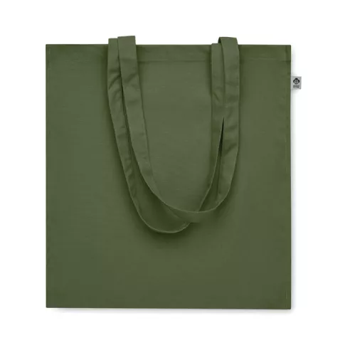 Organic cotton shopping bag BENTE COLOUR