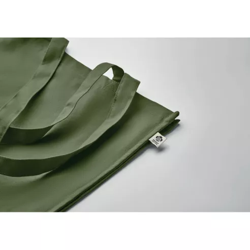Organic cotton shopping bag BENTE COLOUR