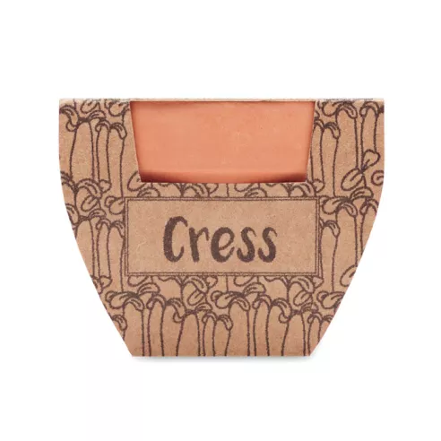 Terracotta pot cress seeds CRESS POT