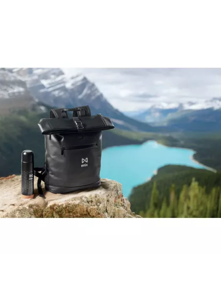 Laptop PU Rolltop backpack BAI ROLL