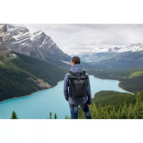 Laptop PU Rolltop backpack BAI ROLL