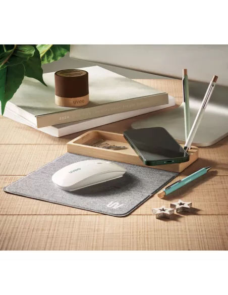 Wireless charger in bamboo 15W PANDU