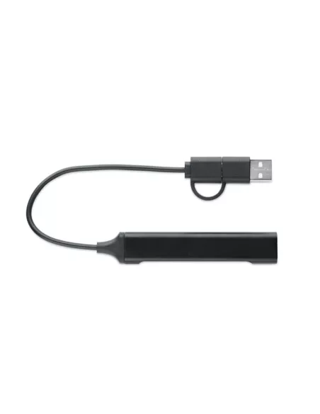 Hub USB de 4 puertos 19 cm CURRENT