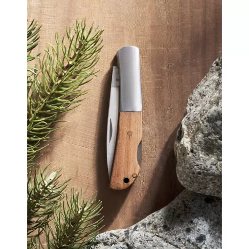Cuchillo plegable de acacia SKARP
