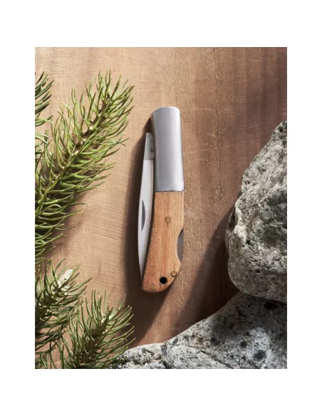Cuchillo plegable de acacia SKARP