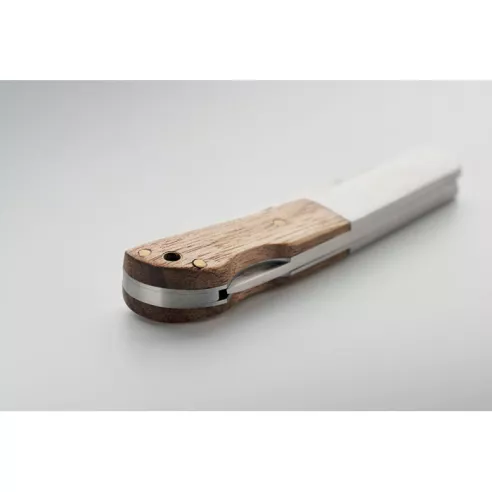Cuchillo plegable de acacia SKARP