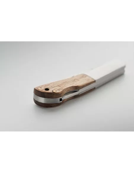 Cuchillo plegable de acacia SKARP