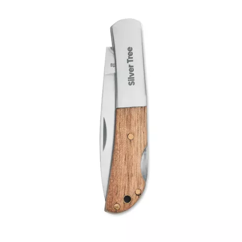 Cuchillo plegable de acacia SKARP