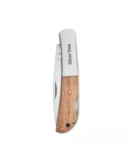 Cuchillo plegable de acacia SKARP