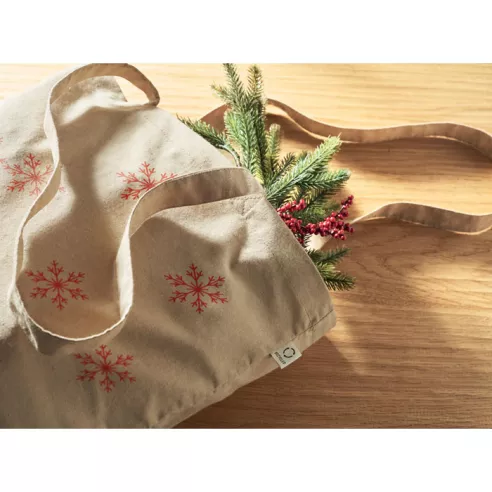 Bolsa de algodón reciclado de 140g VIVEKA COLOUR