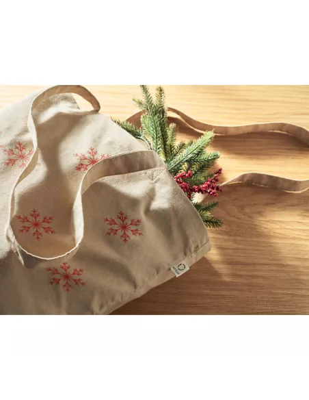 Bolsa de algodón reciclado de 140g VIVEKA COLOUR
