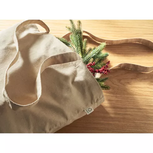 Bolsa de algodón reciclado de 140g VIVEKA COLOUR