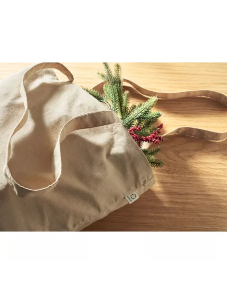 Bolsa de algodón reciclado de 140g VIVEKA COLOUR