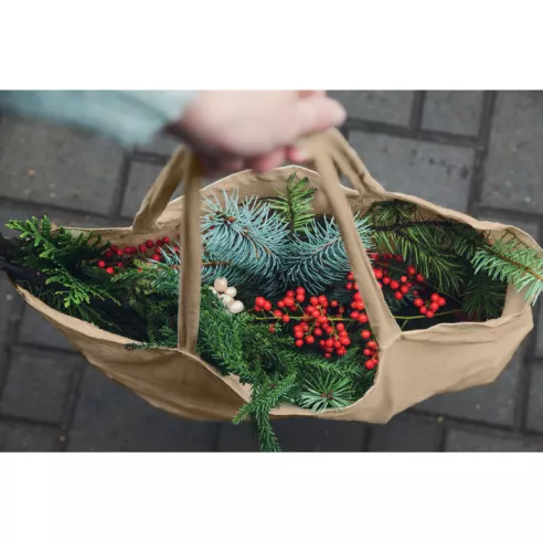 Bolsa de algodón reciclado de 140g VIVEKA COLOUR